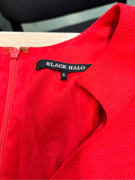 Black Halo Dresses & Skirts - Black Halo Red Cocktail Dress